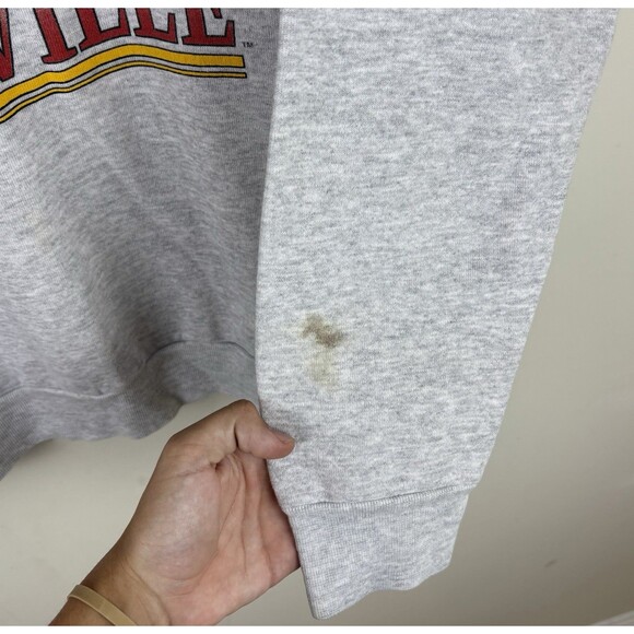 Vintage 90s University Of Louisville Cardinals Graphic Crewneck / Size Large - Picture 4 of 6